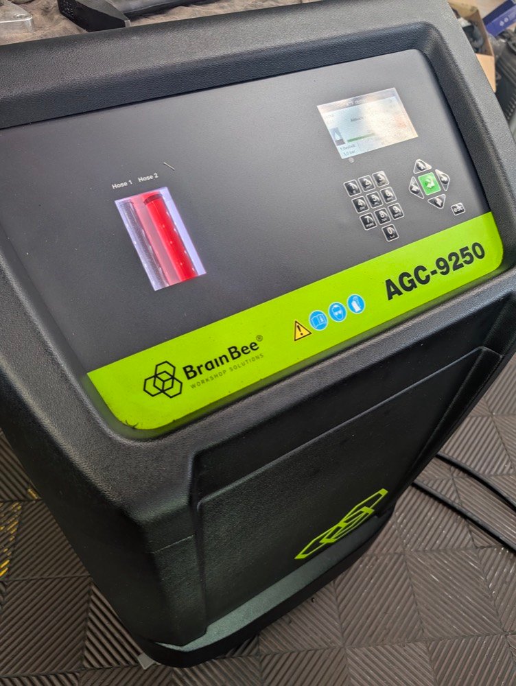 AGC-9250 váltóolaj-öblítő gép