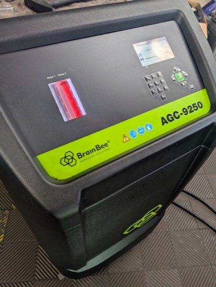 AGC-9250 váltóolaj-öblítő gép