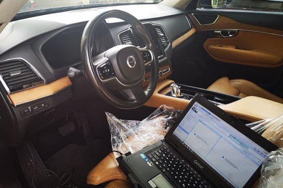 VIDA diagnosztika egy XC90-en